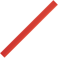 Certified Sustainably Sourced Carpenters Wood Pencil - Red