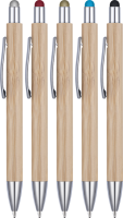 Ergo-i Bamboo Ballpoint Pen with Stylus