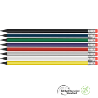 Supersaver GRS Recycled Pencil with Eraser