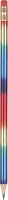 Wooden Rainbow Pencil - Sharpened
