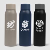 Breeze  Recycled Stainless Steel Carbonated  Bottle - 590 ml