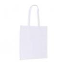 8Oz cotton Shopper in White, 38 x 42 cm