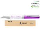 Nolo Ballpoint Pen by Chili - White - Purple