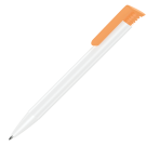 Albion Ballpoint Pen - White - Orange