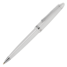 Alpine Chrome Ballpoint Pen - White - Silver Trim