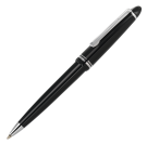 Alpine Chrome Ballpoint Pen - Black - Silver Trim