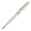 Alpine Gold Ballpoint Pen - White - Gold