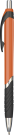 Athena Colour Ballpoint Pen - Orange
