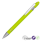 Astra-I Soft Feel GRS Recycled Metal Ballpoint Pen - Light Green