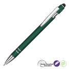 Astra-I Soft Feel GRS Recycled Metal Ballpoint Pen - Dark Green