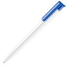 Absolute Extra Ballpoint Pen - White - Light Blue