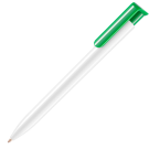 Absolute Extra Ballpoint Pen - White - Green (Blue ink)