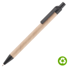 Biosense Recycled Paper Ballpoint Pen - Black