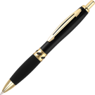 Contour Deco Oro Metal Ballpoint Pen - Black - Gold