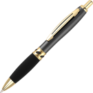 Contour Deco Oro Metal Ballpoint Pen - Gun Metal - Gold