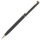 Cheviot Oro Metal Ballpoint Pen - Matt Black - Gold