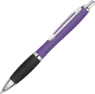 Contour Metal Soft Feel Ballpoint Pen - Purple