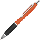 Contour Metal Soft Feel Ballpoint Pen - Orange