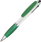 Contour Tricolour Ballpoint Pen with Stylus - Green