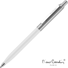 Pierre Cardin Classic Script Metal Ballpoint Pen - White