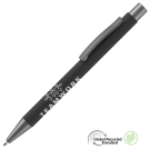 Ergo Soft Feel GRS Recycled Ballpoint Pen - Black