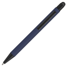 Ergo-i Soft Feel Metal Ballpoint Pen with Stylus - Blue