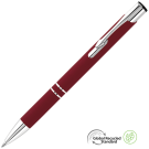 Electra Classic GRS Recycled Soft Feel Ballpoint Pen - Burgundy
