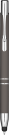 Electra Classic Soft Feel Metal Ballpoint Pen with Stylus - Slate (Blue Ink)