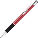 Electra Satin Grip Metal Ballpoint Pen - Red