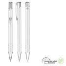 Electra GRS Recycled Metal Ballpoint Pen - White