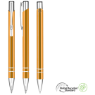 Electra GRS Recycled Metal Ballpoint Pen - Orange
