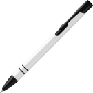 Electra Noir Metal Ballpoint Pen - White