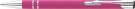Electra Soft Feel Metal Ballpoint Pen - Pink