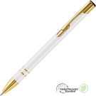 Electra Oro GRS Recycled Metal Ballpoint Pen - White