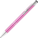 Electra Classic Satin Metal Ballpoint Pen - Pink