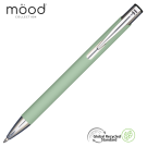 Mood GRS Recycled Soft feel Metal Ballpoint Pen - Pastel Green
