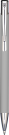 Mood Soft Feel Metal Ballpoint Pen - Silver
