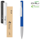 Pegi Soft Feel Metal Recycled Ballpoint Pen by Chili - Blue