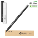 Sari Soft Feel Metal Recycled Ballpoint Pen by Chili - Silver