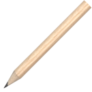 Mini Wooden Pencil with No Eraser - Natural