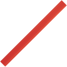 Certified Sustainably Sourced Carpenters Wood Pencil - Red