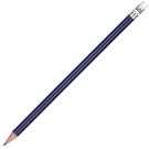 Wooden Argente Pencil with White Eraser - Blue