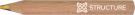 Wooden Pencil with 4 Coloured Leads