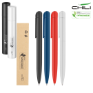 Folk Soft Feel Recycled Metal Ballpoint Pen by Chili