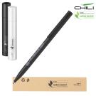 Sari Soft Feel Metal Recycled Ballpoint Pen by Chili - Black