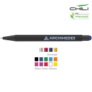 Recycled Par-i Noir Soft Feel Stylus Ballpoint Pen by Chili