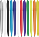 Supersaver Twist Frost Ballpoint Pen (Blue Ink)