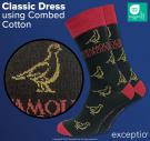 Classic Dress Socks using Organic Cotton