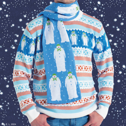 Promotional Scarf - Knitted - Custom Promotional Merchandise