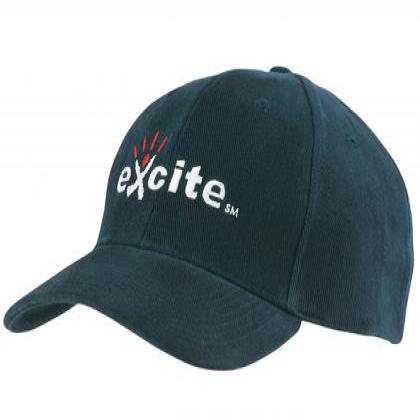 4194 - 6 PANEL CAP PREMIUM HBC BL WITH STRAP E1410905